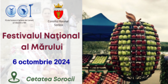 Vă invităm la “Festivalul Naţional al Mărului” de la Soroca!